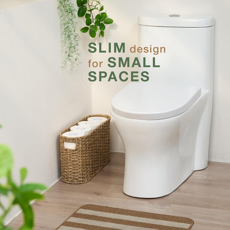 84ECO Seagrass Toilet Paper Storage Basket - Image 3